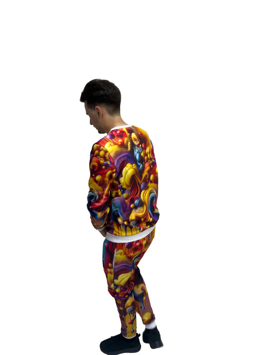 Psyche Swirl Jumper and Trousers Set