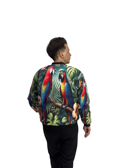 Macaw Jungle Bomber Jacket