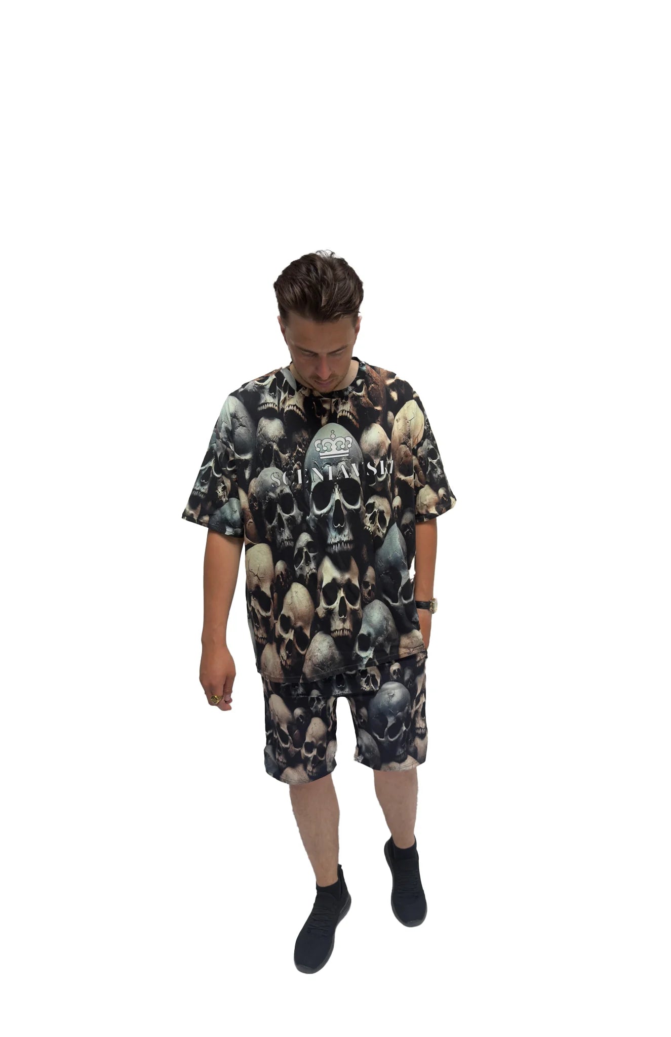 Skull Era T-Shirt and Shorts Set