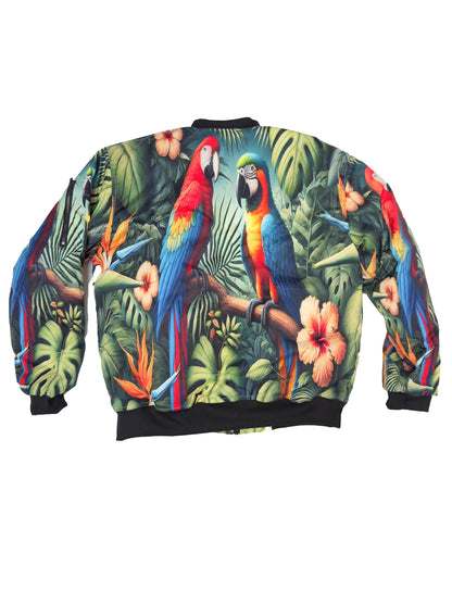 Macaw Jungle Bomber Jacket