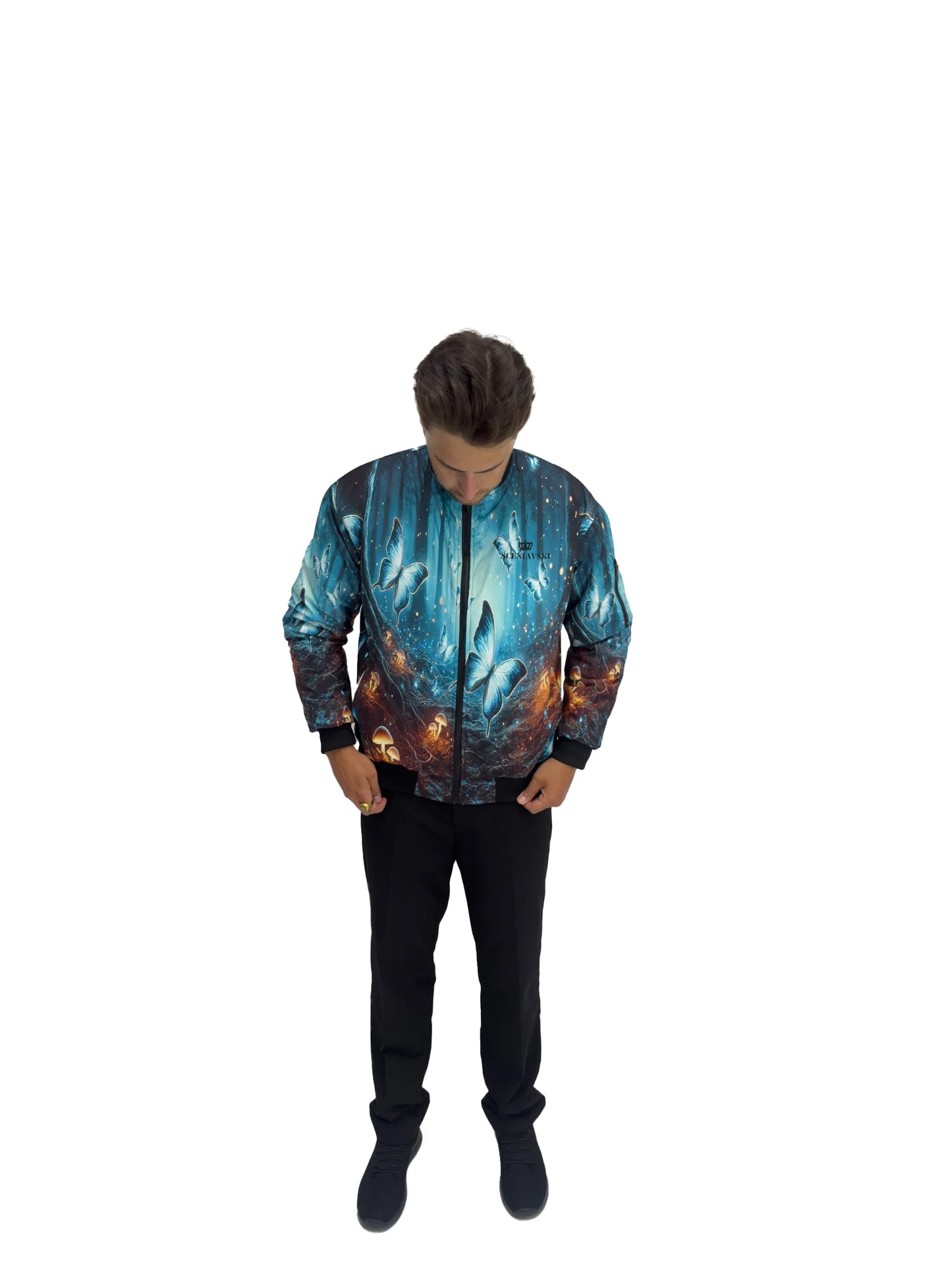 Butterfly Realm Bomber Jacket